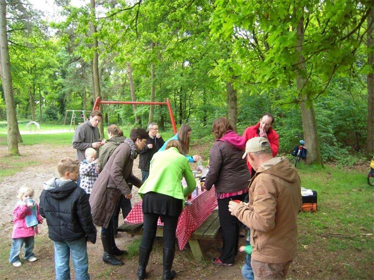 Fietstocht en picknick 2013