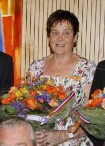 Toos van Bree Geridderd