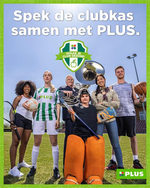 Spek de clubkas van Fanfare st Cornelius met PLUS Verbeeten