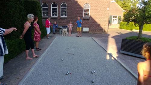 Jeu de boules baan getest!!