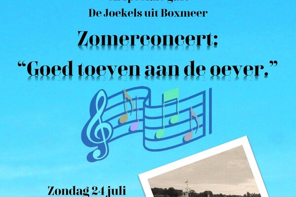 Laatste repetitie en "Goed toeven aan de Oever"
