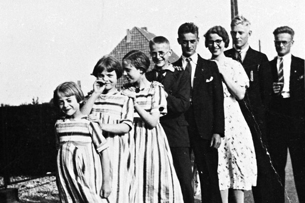 De oude schoenendoos